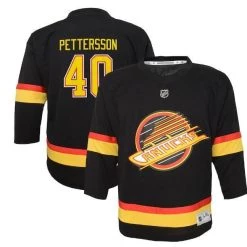 ADIDAS NHL AUTHENTIC CANUCKS RETRO PETTERSON #40 PRO JERSEY Hockey