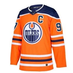 ADIDAS NHL AUTHENTIC OILERS MCDAVID #97 HOME PRO JERSEY Hockey