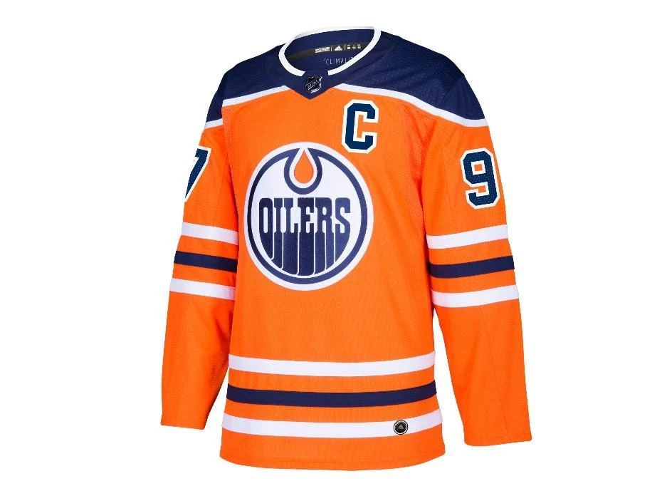 ADIDAS NHL AUTHENTIC OILERS MCDAVID #97 HOME PRO JERSEY Hockey