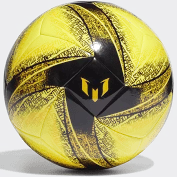 Adidas Messi Mini Soccer Ball Sogold/Byell/Blk Balls - Inflatables