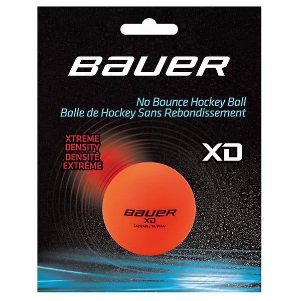BAUER XTREME DENSITY HOCKEY BALL ORANGE
