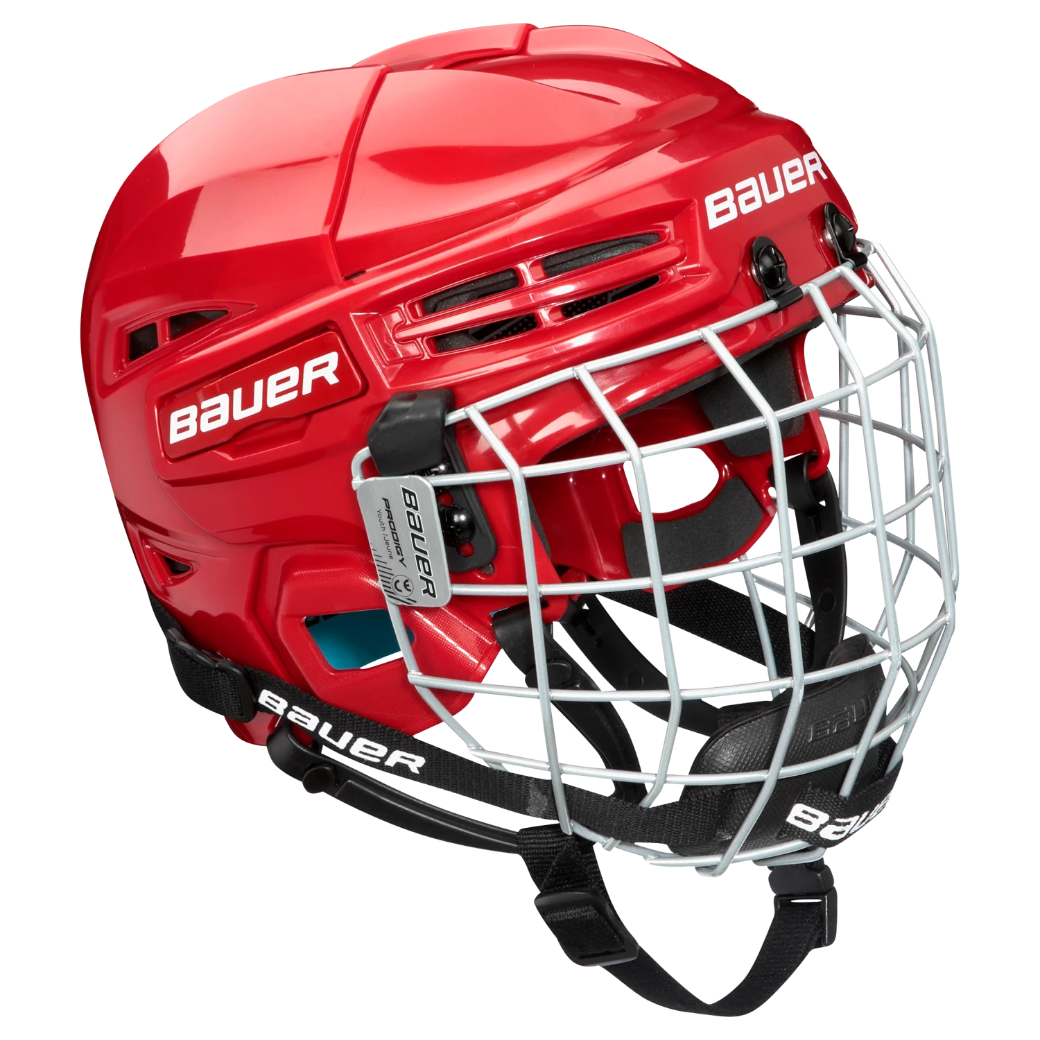 BAUER YOUTH PRODIGY COMBO HOCKEY HELMET