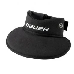 Bauer Junior Ng Nlp8 Core Bib Neck Guard Blk Youth
