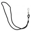 Lowry Black Whistle Lanyard 20" Wl101