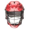 CASCADE CPV-R SILVER STEEL LACROSSE HELMET
