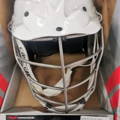 Hockey CASCADE CPV-RS SILVER STEEL LACROSSE HELMET