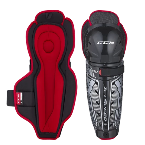 Ccm Jetspeed Ft350 Senior Hockey Shin Guards