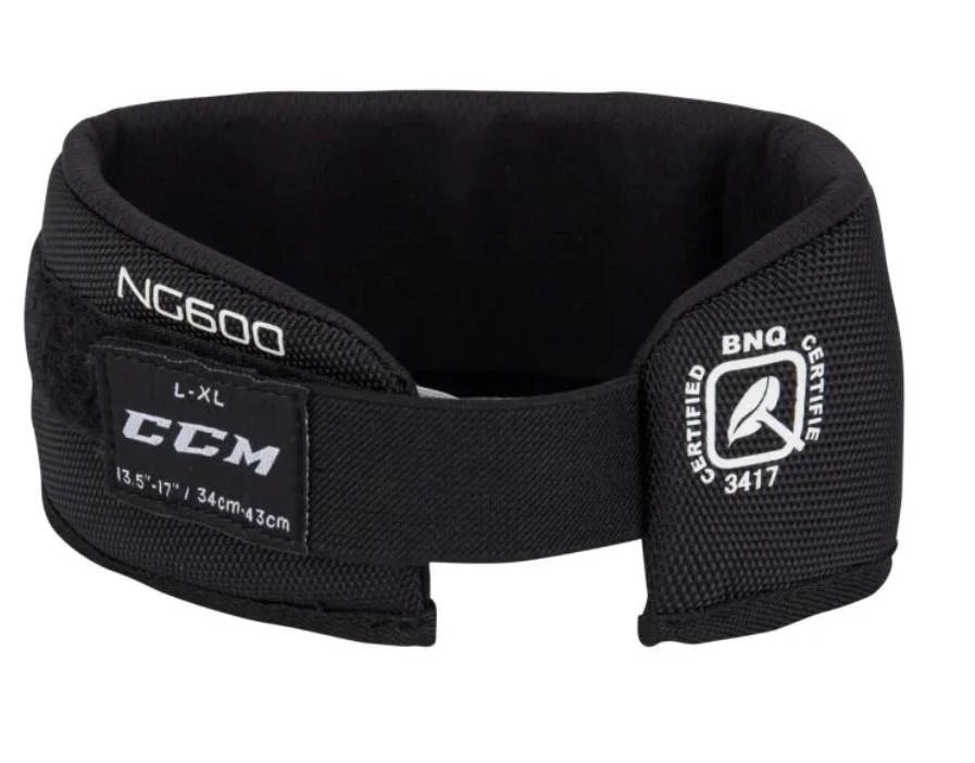 Ccm Ng 600 Cut Resistant Youth Neck Guard Black