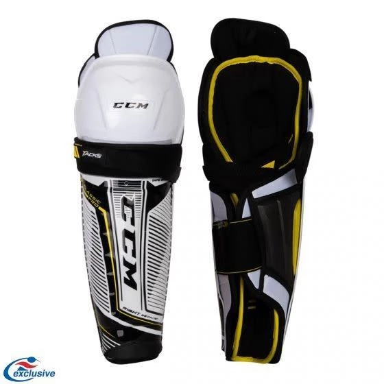 Ccm Senior Classic Tacks Hockey Shin Guards Sec Sgclas