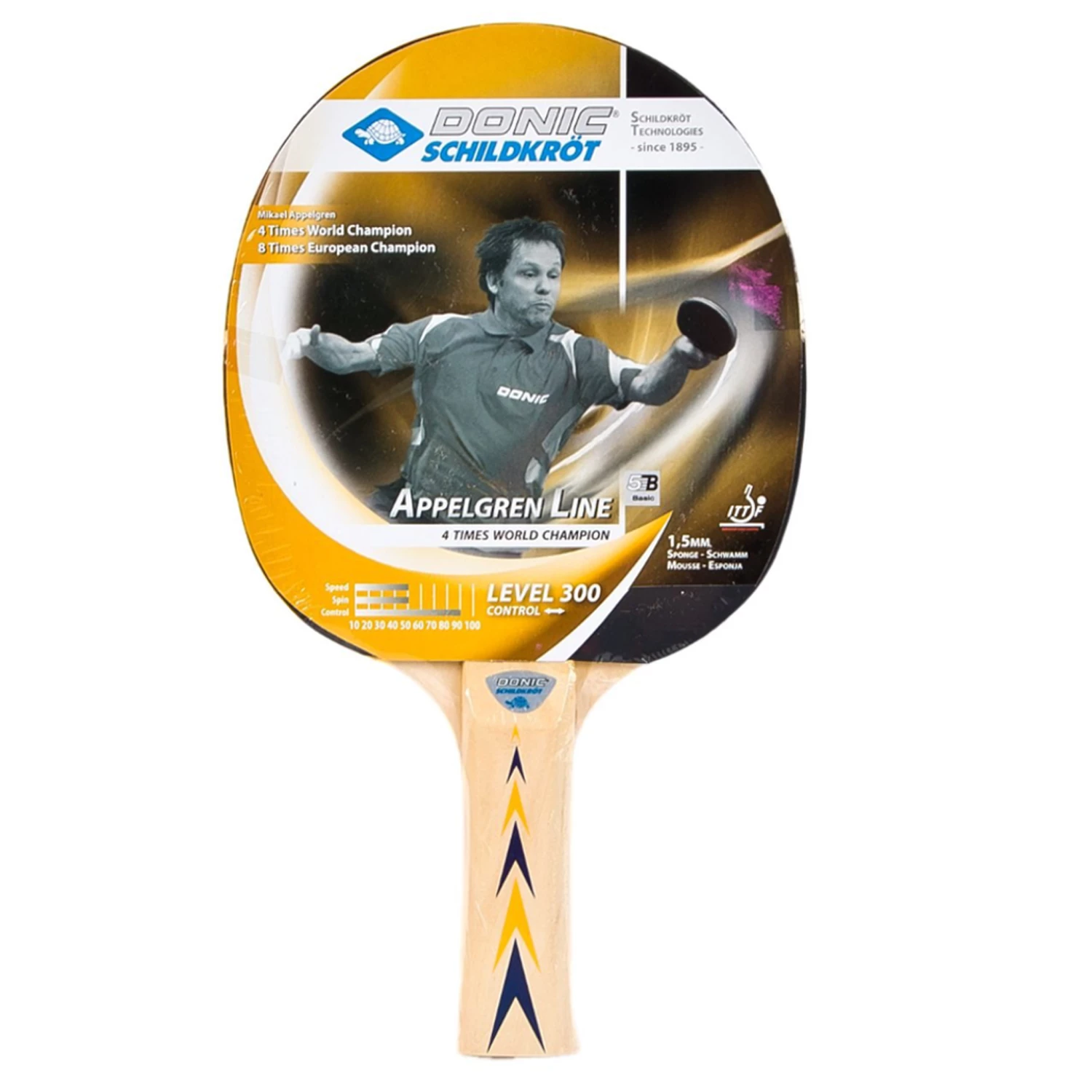 Donic Schildrkot Donic Schildkrot Appelgren Line 300 Table Tennis Bat Ping Pong Paddle