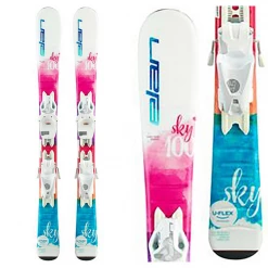 Elan Sky Qs Skis W/ El 7.5 Bindings Water Sports Equipment