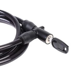 Sports Replay - Sports Excellence Evo Lock-It Coil Cable Lock With Key 8Mm X 1500Mm