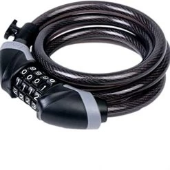 Evo Lockup Combo Cable Lock 10 Mm Black 6Ft