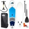 F2 Team 10' 5" Inflatable Stand Up Paddle Board (SUP) WHITE/BLUE KIT