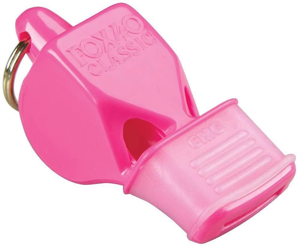 Fox 40 Classic Cmg Coaches Whistle 3 Chamber Pealess