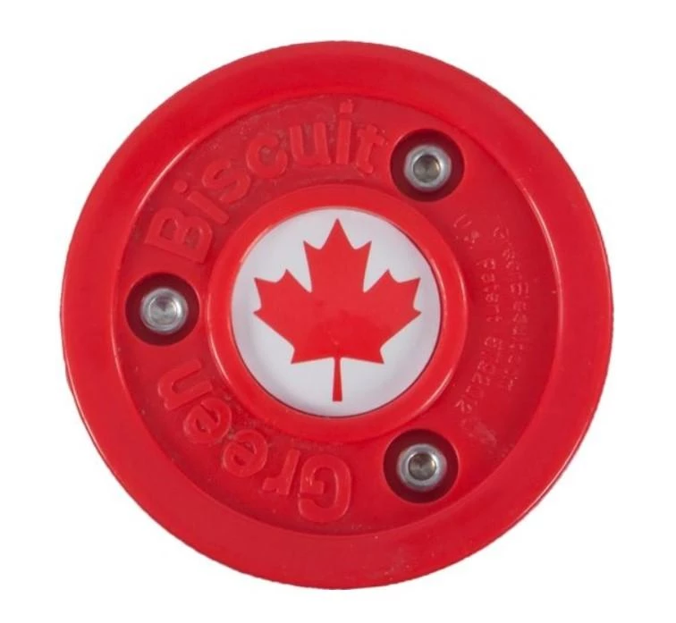 GREEN BISCUIT CANADA OLYMPIC OFF ICE TRAINING PUCK