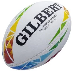 Balls - Inflatables Gilbert Hsbc 7'S Series Replica Rugby Ball Size 5
