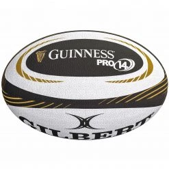 Gilbert Official Replica Rugby Ball Sz 5 Guinness Pro Replica