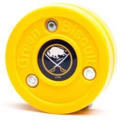 Green Biscuit Nhl Off Ice Training Puck Hockey