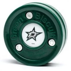 Green Biscuit Nhl Off Ice Training Puck Hockey