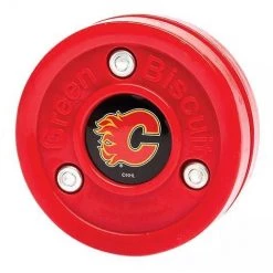 Green Biscuit Nhl Off Ice Training Puck Hockey