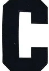 Sports Replay - Sports Excellence Accessories Bicycles Jersey Letters For "C" Captains Or "A" Assist Captains