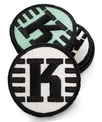 Disc Golf KASTAPLAST BIG "K" SEW ON PATCH ASST