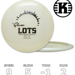 KASTAPLAST K1 2021 GLOW SERIES DISC GOLF DISC