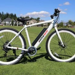 MAXBIK MX-10 ELECTRIC BIKE WHITE 250 WATT Bicycles