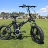 Bicycles Maxbik Mx-17 Folding Electric Bike 20" Wheels 350 Watt Black