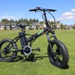 Bicycles Maxbik Mx-17 Folding Electric Bike 20" Wheels 350 Watt Black