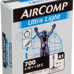 Sports Replay - Sports Excellence Tools & Maintenance Michelin Aircomp Ultralight Butyl Tube Presta 60Mm