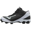 Rawlings Mizuno Youth 9 Spike Advanced Franchise 9 Mid Baseball/Softball Cleats Diamond Sports