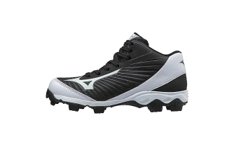 Rawlings Mizuno Youth 9 Spike Advanced Franchise 9 Mid Baseball/Softball Cleats Diamond Sports