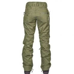 Nikita Womens White Pine Stretch Ski / Snowboard Pants Winter Apparel