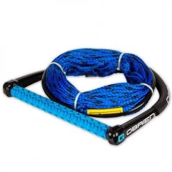 Water Sports Obrien 4-Section Poly-E Wake Combo Rope W/ Handle Blue/Blk