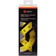 Onix Fuse Indoor Pickleball Balls (3 Pack) Racket Sports