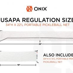Onix Pickleball Portable Net Racket Sports
