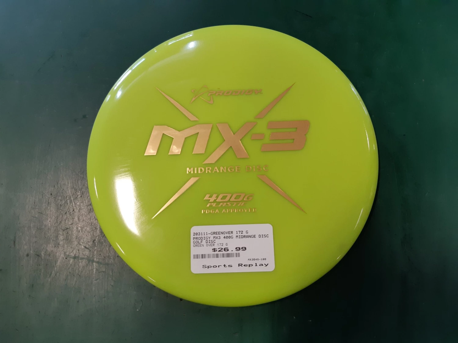 PRODIGY MX3 400G MIDRANGE DISC GOLF DISC
