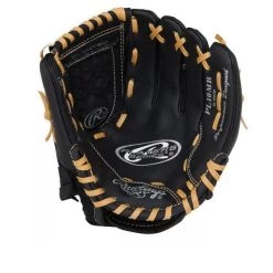 Sports Replay - Sports Excellence Diamond Sports Rawlings Player'S Series 10 1/2" Youth Ball Glove Black/Brown