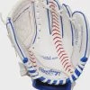 Sports Replay - Sports Excellence Rawlings Player's Series 9" Youth Ball Glove White/Blue