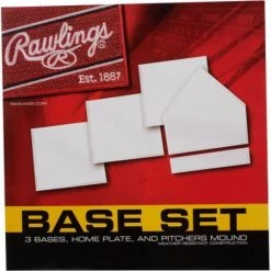 Rawlings Recreational 5 Piece Throw Down Base Set Baseball & Softball Accessories