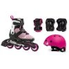 Rollerblade Micro Cube Girls Inline Skate Set
