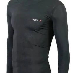 Powertek Apparel Hockey Sec Ti50 V7.0 Tek Senior Baselayer Shirt W/Neck Guard