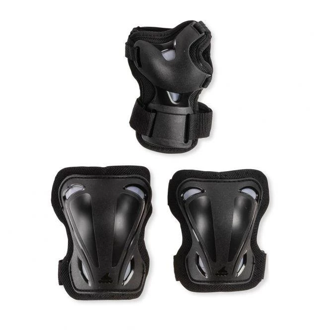 Hockey Skate Gear Senior 3 Pack Knee, Wrist & Elbow Pads
