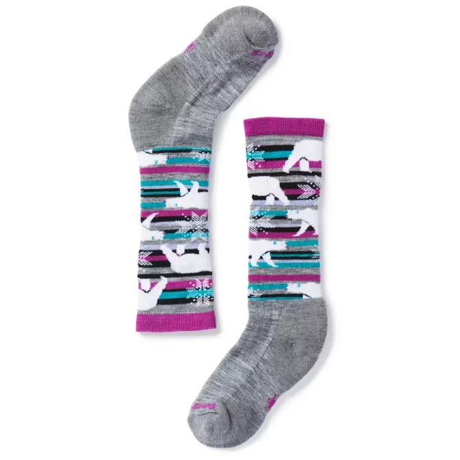 Smart Wool Winter Apparel Smartwool Kid'S Winter Sports Polar Bear Socks