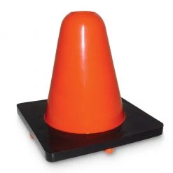 Sports Replay - Sports Excellence Sport Cone Weighted Orange - Black Base 15W 6" 15Cm Each Orange/Black
