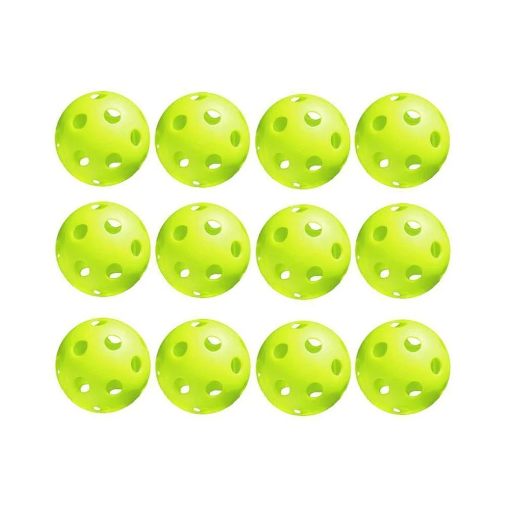TOP SPIN PICKLE BALL 12 PACK INDOOR BALLS
