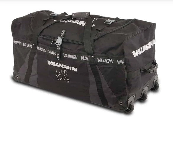 VAUGHN VE8 PRO DEMO SENIOR 3 WHEELED GOALIE BAG