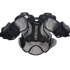 Sports Replay - Sports Excellence VAUGHN VELOCITY VE8 JUNIOR GOALIE ARM & CHEST BLK/LIME SMALL Hockey